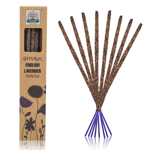Kadzidła patyczkowe Namaste India – English Lavender Angielska Lawenda 8szt.webp
