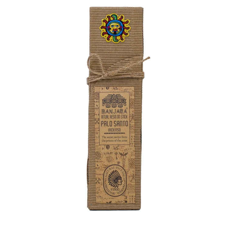 Kadzidła patyczkowe Banjara Ritual Resin – Palo Santo 8szt.