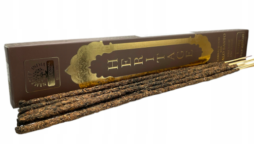 Extra Długie Botaniczne Kadzidła Namaste Drzewo Sandałowe z Palo Santo 40cm
