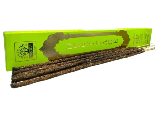 Extra Długie Botaniczne Kadzidła Namaste  Drzewo Sandałowe Biała Szałwia 40cm