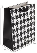 Torba Prezentowa Papierowa Pepitka 23x18x10cm