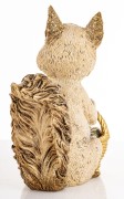 Figurka Dekoracyjna Wiewiórka z Koszykiem 19,5 cm