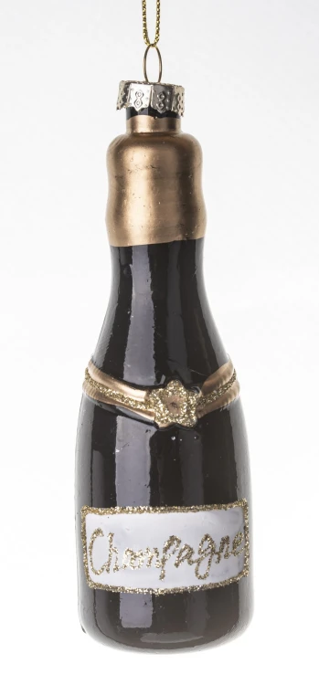 Bombka Szklana Butelka Szampana Champagne 13 cm