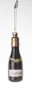 Bombka Szklana Butelka Szampana Champagne 13 cm