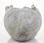Osłonka Cementowa Donica Szara Amfora Dzban 23,5 cm
