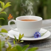 Komplet 2 Filiżanek Espresso ze Spodkami RAPHAEL 110 ml Porcelana Durable Biała