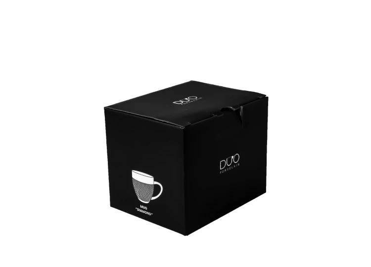 Kubek Porcelanowy DIAMOND 350 ml Porcelana Durable Biała