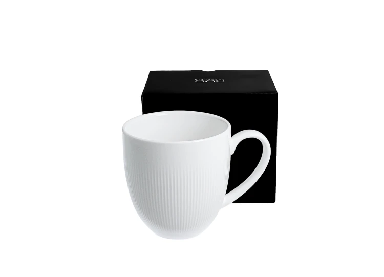 Kubek Porcelanowy RAPHAEL 370 ml Porcelana Durable Biała