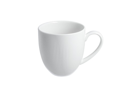 Kubek Porcelanowy RAPHAEL 370 ml Porcelana Durable Biała