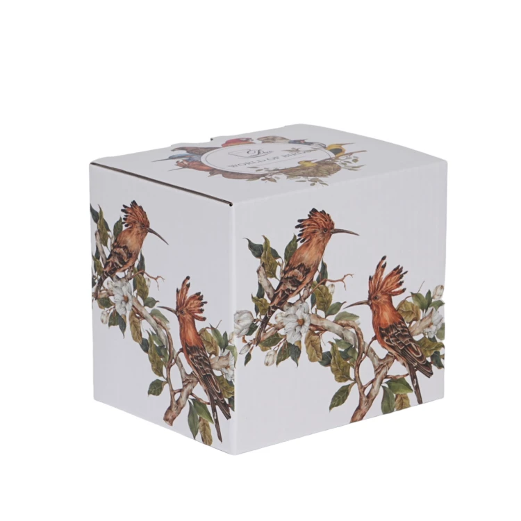 Kubek Porcelanowy DUDKI 400 ml Ptasi Świat Ptaki New Bone China