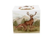 Kubek Porcelanowy JELENIE Jeleń 400 ml Świat Zwierząt New Bone China