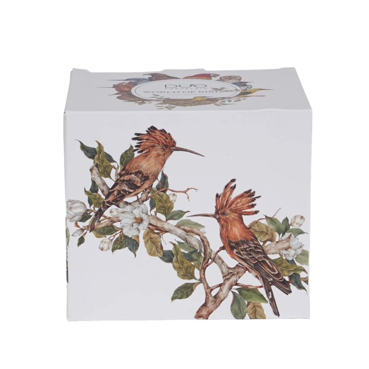 Duży Kubek Porcelanowy DUDKI Dudek 650 ml Ptasi Świat New Bone China