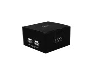 Komplet 2 Filiżanek Espresso ze Spodkami DIAMOND 100 ml