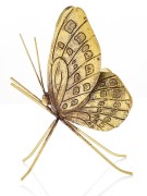 Figurka Dekoracyjna Motyl Złoty Glamour Modern 13 cm