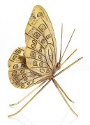 Figurka Dekoracyjna Motyl Złoty Glamour Modern 13 cm