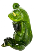 FIGURKA PANI ŻABA Z SERCEM PREZENT WALENTYKI 8,5x7,5x6