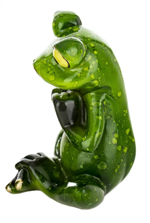 FIGURKA PANI ŻABA Z SERCEM PREZENT WALENTYKI 8,5x7,5x6