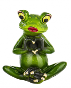 FIGURKA PANI ŻABA Z SERCEM PREZENT WALENTYKI 8,5x7,5x6