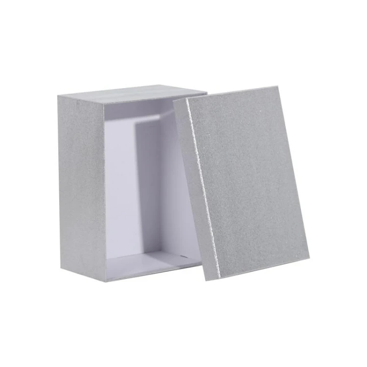 Pudełko Prezentowe Srebrne 34,2×26,2×15,7cm