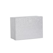 Pudełko Prezentowe Srebrne 27,7×20,2×12,8cm