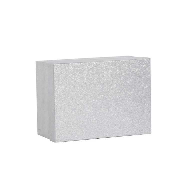 Pudełko Prezentowe Srebrne 17,7×11,7×7,8cm