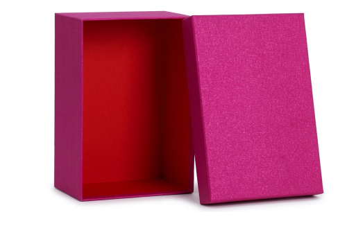 Pudełko Prezentowe Purpurowe Fuksjowe 34,2×26,2×15,7cm