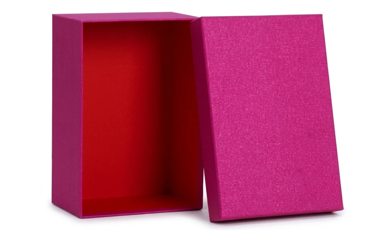 Pudełko Prezentowe Purpurowe Fuksjowe 29,6×22,2×13,9cm