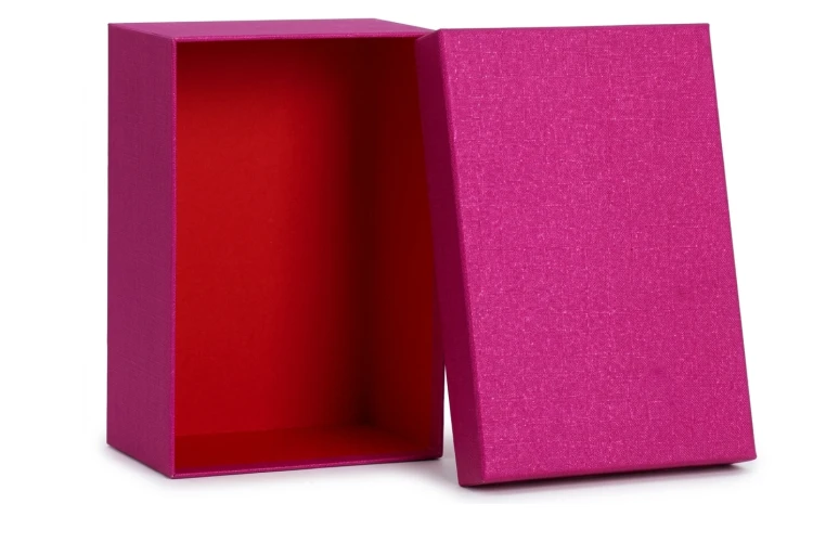 Pudełko Prezentowe Purpurowe Fuksjowe 27,7×20,2×12,8cm