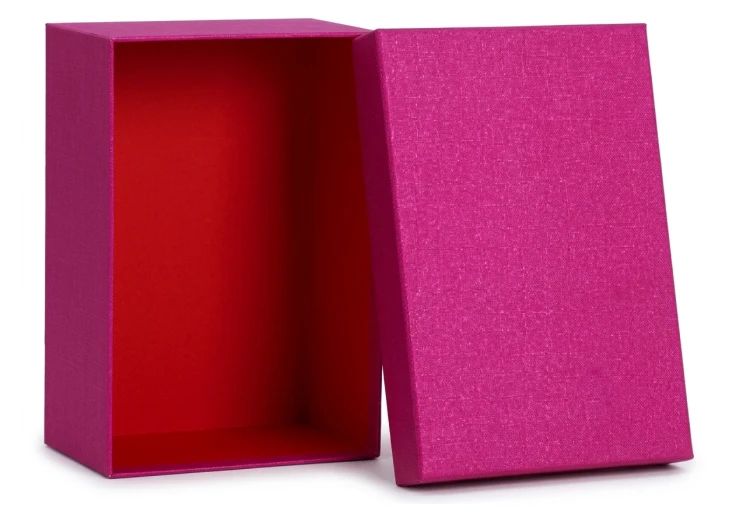 Pudełko Prezentowe Purpurowe Fuksjowe 19,7×13,2×8,8cm