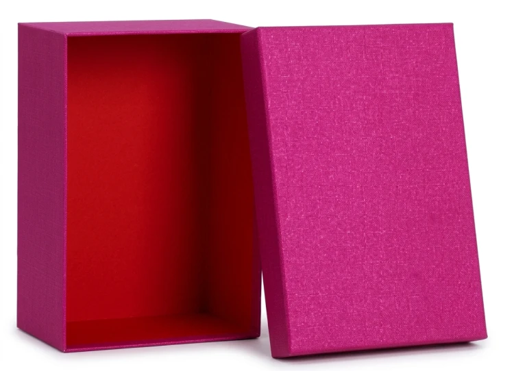 Pudełko Prezentowe Purpurowe Fuksjowe 17,7×11,7×7,8cm
