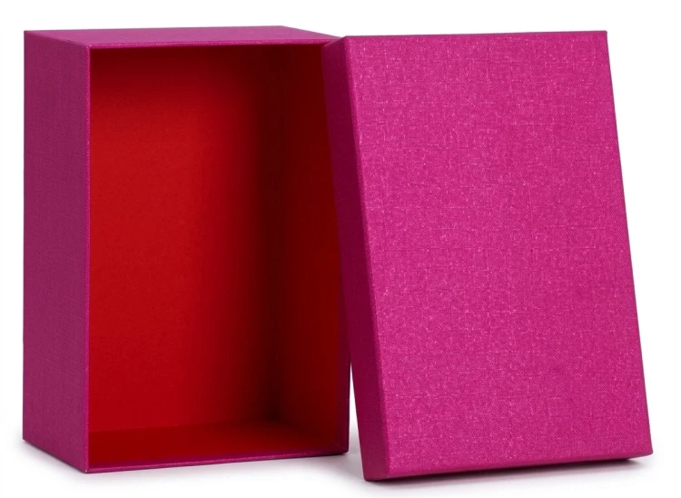 Pudełko Prezentowe Purpurowe Fuksjowe 36,4×28,2×16,5cm