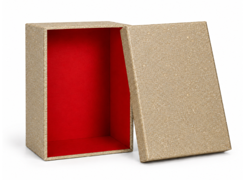 Pudełko Prezentowe Szampański Złoty 27,7×20,2×12,8cm