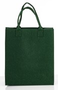 Torba Filcowa Prezentowa Świąteczna Zielona Merry Christmas 57 cm