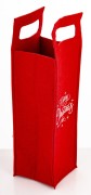Torba Filcowa na Wino Alkohol Prezentowa Merry Christmas Czerwona 40 cm